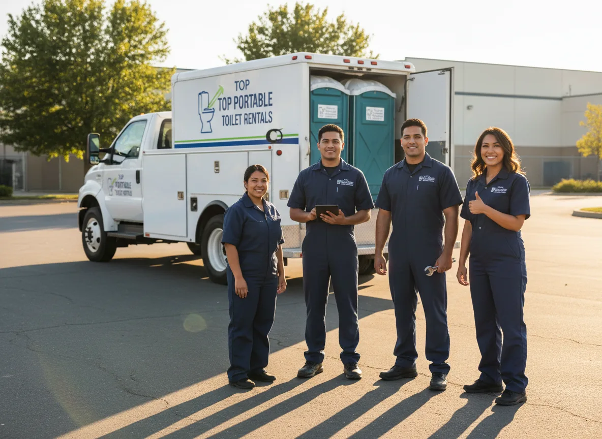 Short Term Porta Potty Rental company in Como, MS